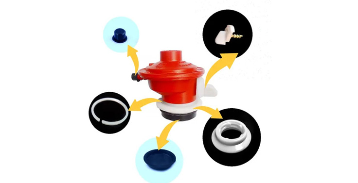 Gas Parts Products of Bhakti Plastic